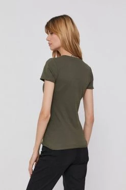 Κοντομάνικο Βαμβακερό μπλουζάκι Pepe Jeans BLEU πράσινο -Pepe Jeans Sales Store unnamed file 2576