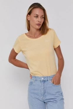Κοντομάνικο Μπλουζάκι Pepe Jeans χρώμα: κίτρινο 8 Κοντομάνικο Μπλουζάκι Pepe Jeans χρώμα: κίτρινο -Pepe Jeans Sales Store unnamed file 2585