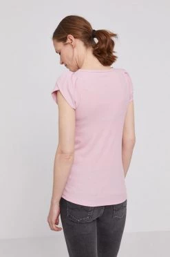 Κοντομάνικο Μπλουζάκι Pepe Jeans DORIS χρώμα: ροζ -Pepe Jeans Sales Store unnamed file 2609