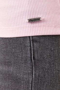 Κοντομάνικο Μπλουζάκι Pepe Jeans DORIS χρώμα: ροζ -Pepe Jeans Sales Store unnamed file 2612