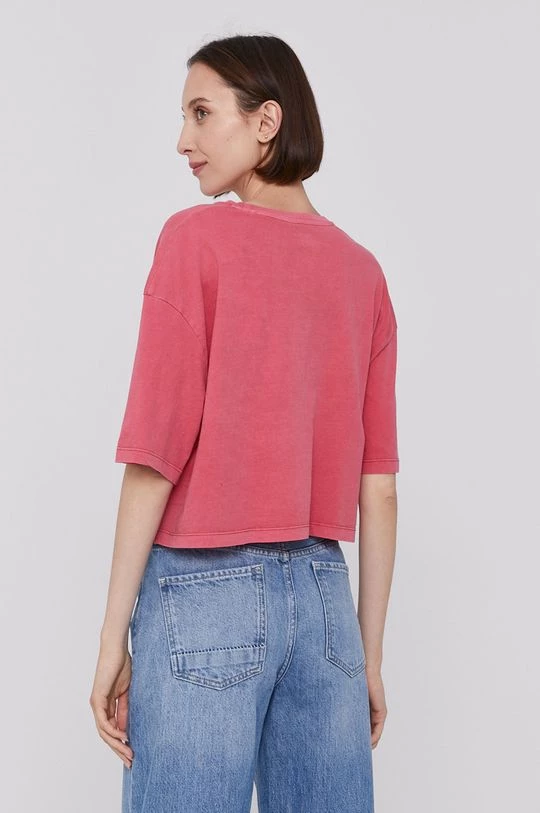 Κοντομάνικο Μπλουζάκι Pepe Jeans DANIELLA χρώμα: ροζ 5 Κοντομάνικο Μπλουζάκι Pepe Jeans DANIELLA χρώμα: ροζ - Image 3