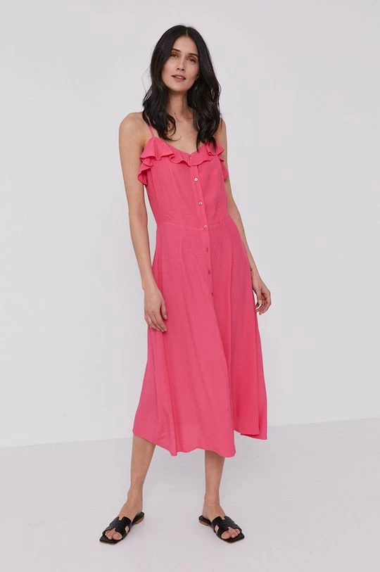 Φορέματα Φόρεμα Pepe Jeans SAMY ροζ 4 Φορέματα Φόρεμα Pepe Jeans SAMY ροζ - Image 2