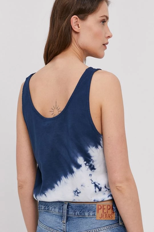 Αμάνικος Top Pepe Jeans DORISSS μπλε 5 Αμάνικος Top Pepe Jeans DORISSS μπλε - Image 3