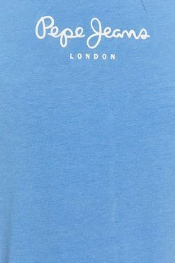 Κοντομάνικο Μπλουζάκι Pepe Jeans NEW VIRGINIA μπλε -Pepe Jeans Sales Store unnamed file 2675