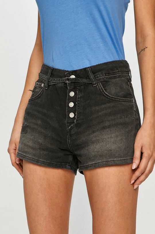 Σορτς Pepe Jeans - Тζιν σορτς Bonita Destroy μαύρο 3 Σορτς Pepe Jeans - Тζιν σορτς Bonita Destroy μαύρο
