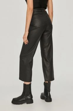 Υφασμάτινα Pepe Jeans - Παντελόνι Lexa Gloss μαύρο -Pepe Jeans Sales Store unnamed file 2707