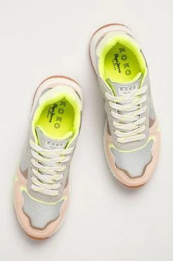 Sneakers Pepe Jeans - Υποδήματα Koko Zag ασημί -Pepe Jeans Sales Store unnamed file 2721