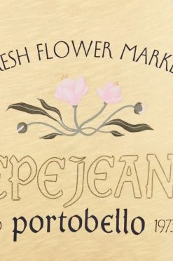 Κοντομάνικο Pepe Jeans - Μπλουζάκι Aisha κίτρινο -Pepe Jeans Sales Store unnamed file 2755