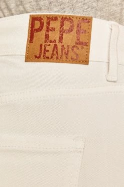 Pepe Jeans - Σορτς Archive λευκό -Pepe Jeans Sales Store unnamed file 2774