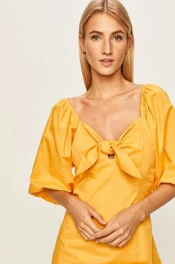 Φορέματα Pepe Jeans - Φόρεμα Linda κεχριμπάρι -Pepe Jeans Sales Store unnamed file 2778