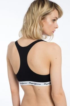 Αθλητικά σουτιέν Pepe Jeans - Σουτιέν Dixie μαύρο -Pepe Jeans Sales Store unnamed file 2801