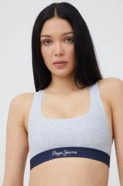 Σουτιέν Pepe Jeans Kinsley γκρι
