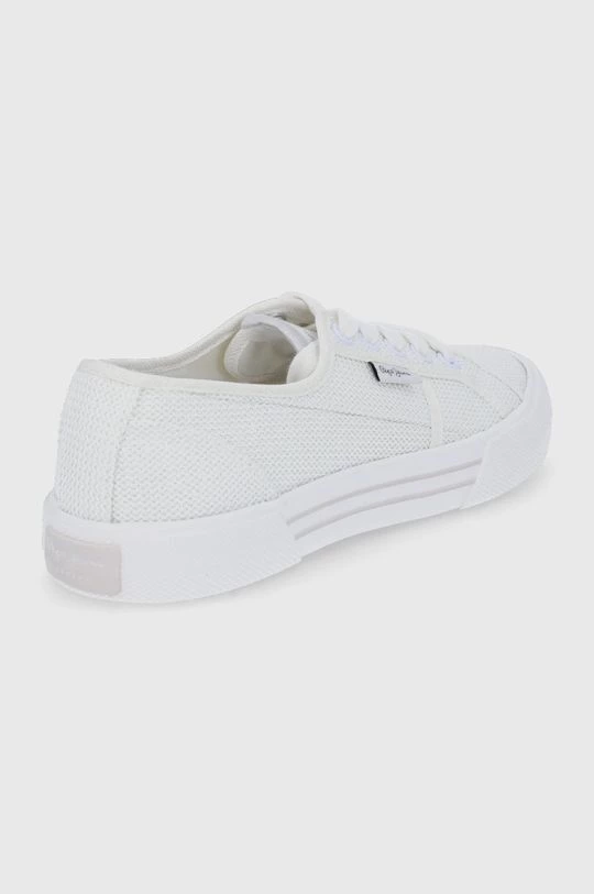 Χαμηλά Πάνινα παπούτσια Pepe Jeans Brady W Shine χρώμα: άσπρο 5 Χαμηλά Πάνινα παπούτσια Pepe Jeans Brady W Shine χρώμα: άσπρο - Image 3