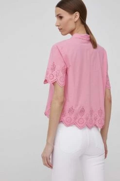 Πουκάμισα Βαμβακερό πουκάμισο Pepe Jeans Laura χρώμα: ροζ, 9 Πουκάμισα Βαμβακερό πουκάμισο Pepe Jeans Laura χρώμα: ροζ, -Pepe Jeans Sales Store unnamed file 3015