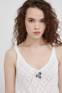 Αμάνικος Βαμβακερό τοπ Pepe Jeans Peggy άσπρο 10 Αμάνικος Βαμβακερό τοπ Pepe Jeans Peggy άσπρο -Pepe Jeans Sales Store unnamed file 3053