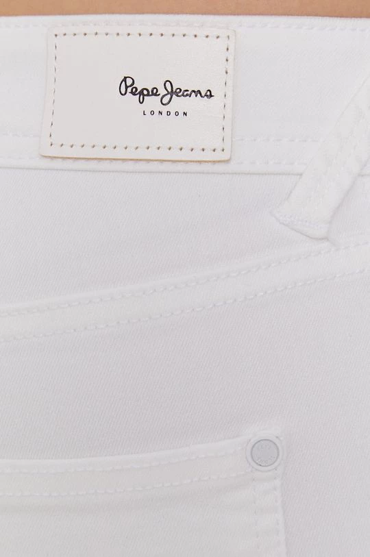 Σορτς Pepe Jeans χρώμα: άσπρο 6 Σορτς Pepe Jeans χρώμα: άσπρο - Image 4