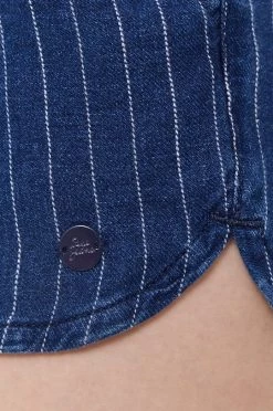 Σορτς Pepe Jeans χρώμα: ναυτικό μπλε -Pepe Jeans Sales Store unnamed file 3109