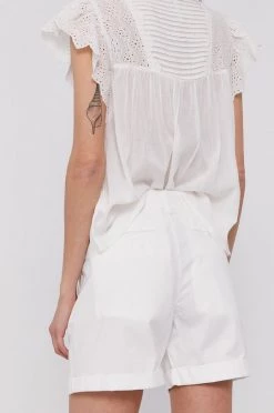 Σορτς Pepe Jeans χρώμα: άσπρο -Pepe Jeans Sales Store unnamed file 3121