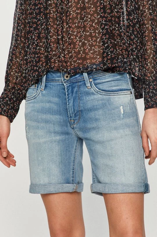 Σορτς Pepe Jeans - Тζιν σορτς Poppy μπλε 3 Σορτς Pepe Jeans - Тζιν σορτς Poppy μπλε