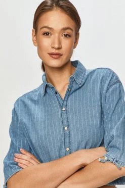 Πουκάμισα Pepe Jeans - Βαμβακερό πουκάμισο Lux μπλε 10 Πουκάμισα Pepe Jeans - Βαμβακερό πουκάμισο Lux μπλε -Pepe Jeans Sales Store unnamed file 3204