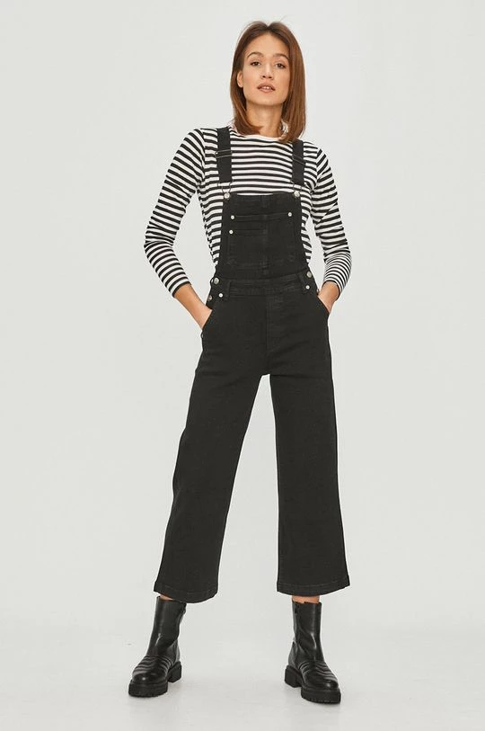 Σαλοπέτες και ολόσωμες φόρμες Pepe Jeans - Παντελόνι εργασίας Shay μαύρο 3 Σαλοπέτες και ολόσωμες φόρμες Pepe Jeans - Παντελόνι εργασίας Shay μαύρο