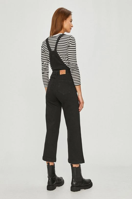 Σαλοπέτες και ολόσωμες φόρμες Pepe Jeans - Παντελόνι εργασίας Shay μαύρο 4 Σαλοπέτες και ολόσωμες φόρμες Pepe Jeans - Παντελόνι εργασίας Shay μαύρο - Image 2