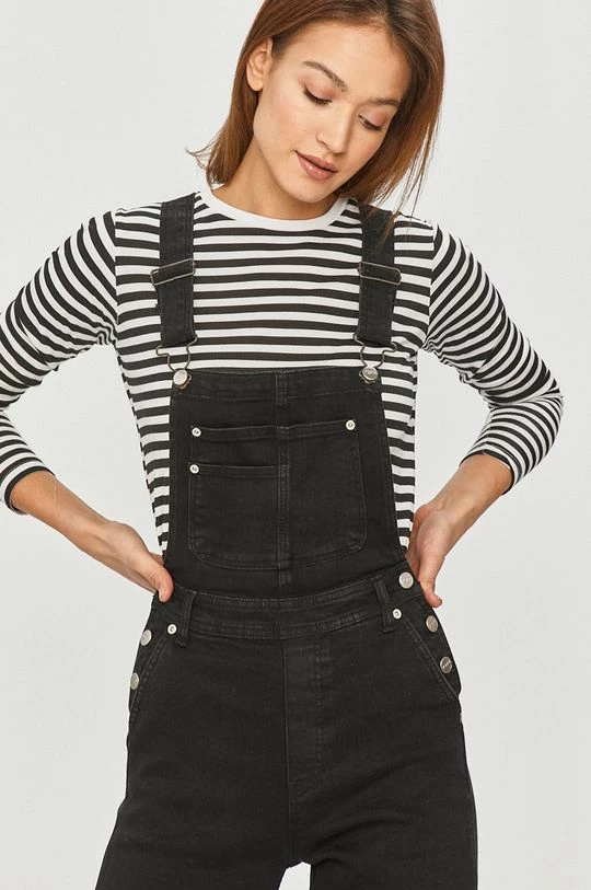 Σαλοπέτες και ολόσωμες φόρμες Pepe Jeans - Παντελόνι εργασίας Shay μαύρο 5 Σαλοπέτες και ολόσωμες φόρμες Pepe Jeans - Παντελόνι εργασίας Shay μαύρο - Image 3