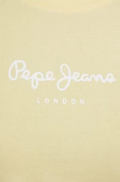 Κοντομάνικο Pepe Jeans - Μπλουζάκι New Virginia ανοιχτό κίτρινο 11 Κοντομάνικο Pepe Jeans - Μπλουζάκι New Virginia ανοιχτό κίτρινο -Pepe Jeans Sales Store unnamed file 323
