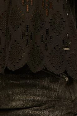 Μπλούζες Pepe Jeans - Μπλουζάκι Luna μαύρο -Pepe Jeans Sales Store unnamed file 3238