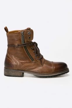 Pepe Jeans - Μποτάκια καφέ