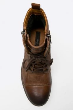 Pepe Jeans - Μποτάκια καφέ 11 Pepe Jeans - Μποτάκια καφέ -Pepe Jeans Sales Store unnamed file 3250