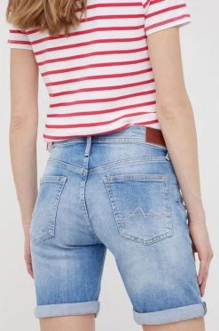 Σορτς Τζιν σορτς Pepe Jeans Poppy μπλε -Pepe Jeans Sales Store unnamed file 3295