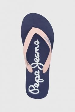 Δίχαλο Σαγιονάρες Pepe Jeans Bay Beach Brand W χρώμα: ναυτικό μπλε -Pepe Jeans Sales Store unnamed file 3329