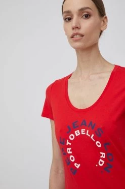 Κοντομάνικο Βαμβακερό μπλουζάκι Pepe Jeans Cammie κόκκινο 12 Κοντομάνικο Βαμβακερό μπλουζάκι Pepe Jeans Cammie κόκκινο -Pepe Jeans Sales Store unnamed file 3339