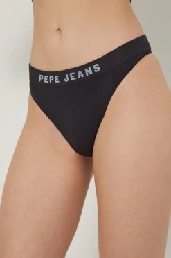 Σλιπ Στρίνγκ Pepe Jeans Saylor μαύρο