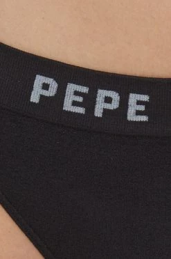 Σλιπ Στρίνγκ Pepe Jeans Saylor μαύρο -Pepe Jeans Sales Store unnamed file 3352