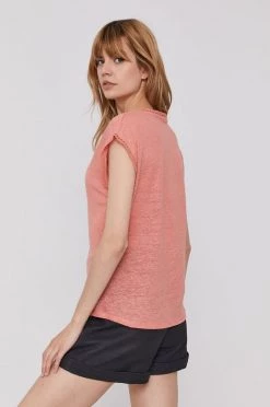 Κοντομάνικο Μπλουζάκι Pepe Jeans χρώμα: πορτοκαλί -Pepe Jeans Sales Store unnamed file 3364