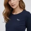 Μακρυμάνικο Longsleeve Pepe Jeans AMBERTA N χρώμα: ναυτικό μπλε -Pepe Jeans Sales Store unnamed file 337
