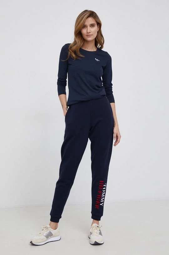 Μακρυμάνικο Longsleeve Pepe Jeans AMBERTA N χρώμα: ναυτικό μπλε 4 Μακρυμάνικο Longsleeve Pepe Jeans AMBERTA N χρώμα: ναυτικό μπλε - Image 2