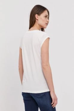 Κοντομάνικο Μπλουζάκι Pepe Jeans CAMILA άσπρο -Pepe Jeans Sales Store unnamed file 3408