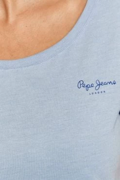Κοντομάνικο Pepe Jeans - Μπλουζάκι Coco ανοιχτό μπλε -Pepe Jeans Sales Store unnamed file 3438