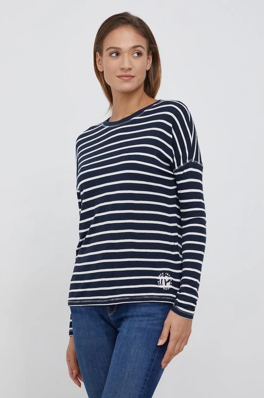 Μακρυμάνικο Longsleeve Pepe Jeans AYLA χρώμα: ναυτικό μπλε 3 Μακρυμάνικο Longsleeve Pepe Jeans AYLA χρώμα: ναυτικό μπλε