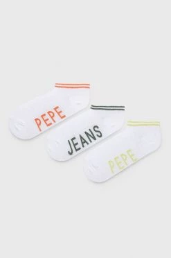 Κάλτσες Pepe Jeans Sandi (3-pack) χρώμα: άσπρο