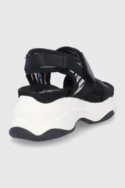 Σανδάλια Pepe Jeans Grub Zebra χρώμα: μαύρο -Pepe Jeans Sales Store unnamed file 3513