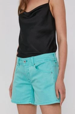 Σορτς Pepe Jeans χρώμα: πράσινο