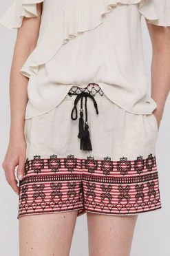 Σορτς Pepe Jeans χρώμα: μπεζ