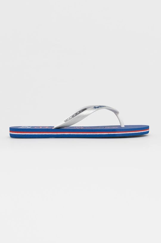 Δίχαλο Σαγιονάρες Pepe Jeans χρώμα: ασημί 3 Δίχαλο Σαγιονάρες Pepe Jeans χρώμα: ασημί