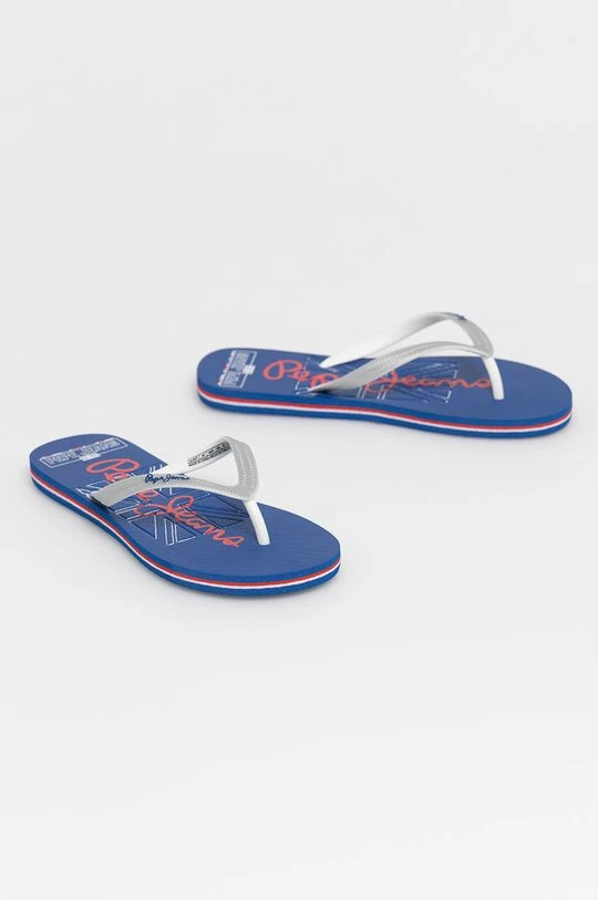 Δίχαλο Σαγιονάρες Pepe Jeans χρώμα: ασημί 4 Δίχαλο Σαγιονάρες Pepe Jeans χρώμα: ασημί - Image 2