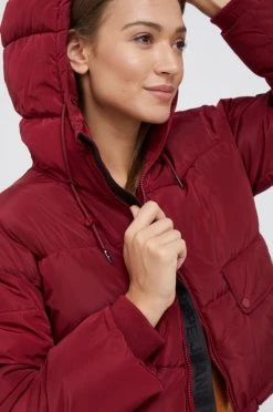 Κοντά μπουφάν Μπουφάν Pepe Jeans κάστανο