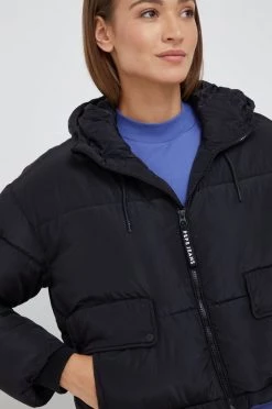 Κοντά μπουφάν Μπουφάν Pepe Jeans μαύρο, -Pepe Jeans Sales Store unnamed file 3633